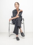 Be Lenka Divella Black/Gunmetal mokasíny