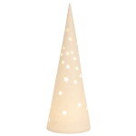 Räder Porcelánový LED svícen ve tvaru stromečku 30 cm, bílá barva, porcelán