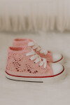 Dětské vysoké tenisky Pink Mona 34
