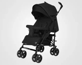 LIONELO Kočárek golfový IRMA Black Onyx / Nosnost do 15 kg / 6-36 měsíců (LO-IRMA BLACK ONYX)