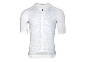 Force Leopard pánský dres krátký rukáv bílá/šedá vel. XL