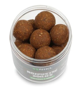 Nikl Rozpustné boilies Calanus & Krill 250ml - 24mm,Nikl Rozpustné boilies Calanus & Krill 250ml - 24mm