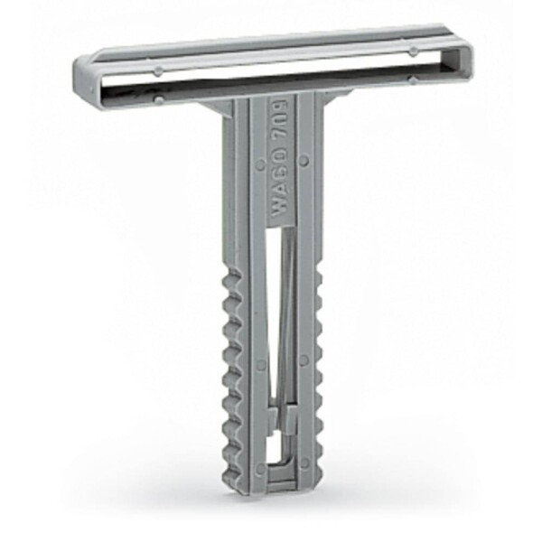 WAGO 709-118 průchozí prvek držáku šedá 50 ks