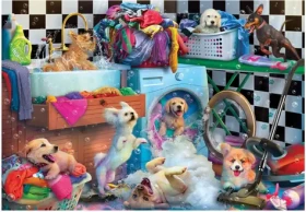 ANATOLIAN Puzzle Rozdováděná štěňata XL