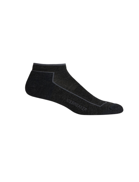 Pánské merino ponožky ICEBREAKER Mens Hike_Cool-Lite Low Cut, Jet Hthr velikost: 39-41,5 (S)