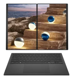 ASUS ZenBook Duo 14 šedá / Notebook / 14" 3K OLED T / Intel Core Ultra 9 386H / 32GB / 1TB SSD / W11H (90NB16V1-M00E30)