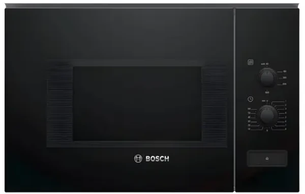 Bosch Serie 4 BFL520MB0 černá / Mikrovlnná trouba / Vestavná / 800 W / 20 l (BFL520MB0)