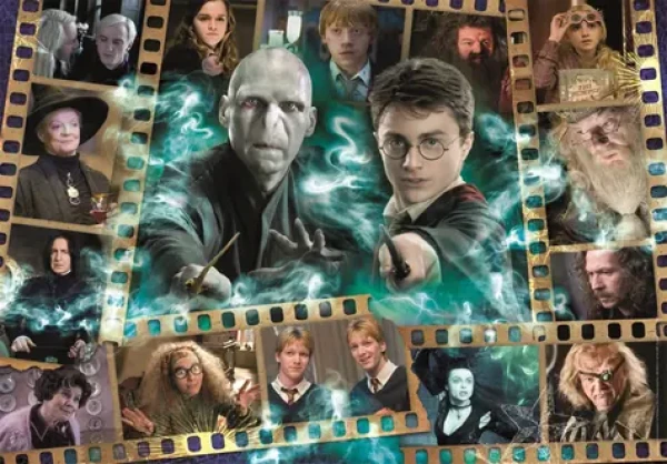 Clementoni 37048 Puzzle Harry Potter: Oblíbené postavy 1000 dílků
