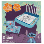 Stitch Stojan s omalovánkami a barvami - CYP Brand