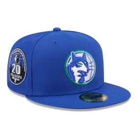 New Era Pánská kšiltovka Minnesota Timberwolves NBA 1989-1995 Hardwood Classics 59FIFTY Fitted Velikost: 7