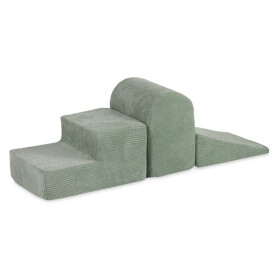 PLUSH NEST PLUSH NEST Hrací sestava 3 prvky prémiový manšestr, zelená