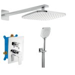 NOVASERVIS - Sprchová sada podomítková ECO, chrom SADA58051R,0