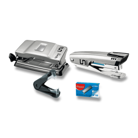 Kancelářská sada děrovačka + sešívačka + rozešívač Maped Universal Office Set No.10