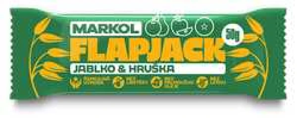Markol Flapjack jablko - hruška 50g