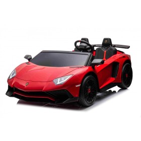 Mamido Dětské elektrické autíčko Lamborghini Aventador SV červené