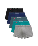 Boxerky Atlantic 5SMH-004/25 A'5 S-2XL zeleno-zeleno-modrá XL