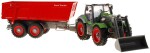 Mamido Traktor s vlečkou na dálkové ovládání R/C zeleno-červený