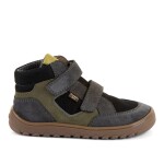 Dětské celoroční kotníkové barefoot boty UP HILL TEX GREY/BLACK Froddo G3110281-3 - 35