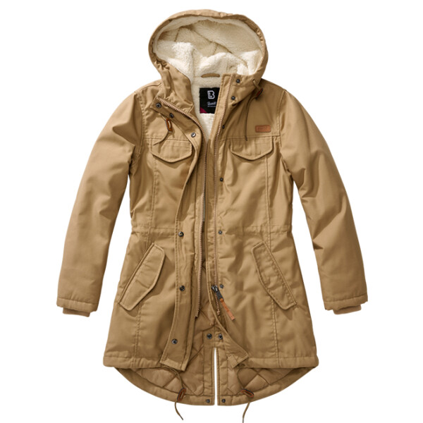 Brandit Bunda Ladies Marsh Lake Parka camel S