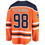 Fanatics Pánský Dres Edmonton Oilers #98 Jesse Puljujarvi Breakaway Alternate Jersey Distribuce: USA