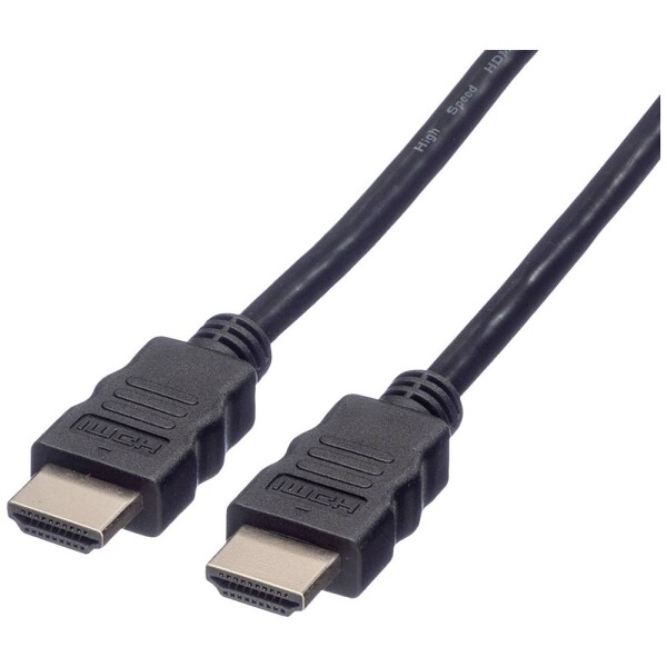 Roline HDMI kabel Zástrčka HDMI-A, Zástrčka HDMI-A 30.00 m černá 11.04.5546 stíněný HDMI kabel