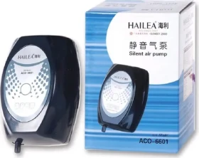 Hailea ACO-6601 / Akvarijní vzduchovací kompresor / pro akvária do 50 l / 2 W / 2,8 l/min (038092)