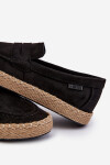 Pánské Eco Suede Espadrilky Big Star Black Velikost: 43