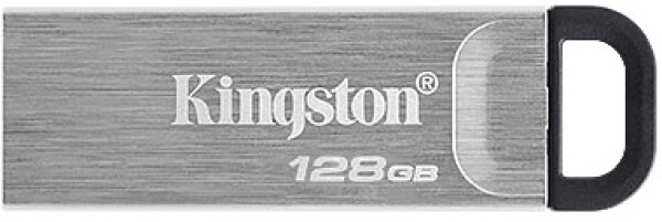 Kingston DataTraveler Kyson 128GB černá / Flash Disk / USB 3.2 / čtení: 200MBs / zápis: 60MBs (DTKN/128GB)