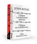 Chlapec pruhovaném pyžamu Chlapec na vrcholu hory. Komplet. John Boyne