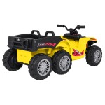 Mamido Dětská elektrická čtyřkolka Quad Sport TX ATV žlutá