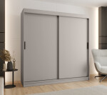 Šatní skříň Abi Rubino T Rozměry: 150 cm, Barva korpusu + barva dveří: Kašmír