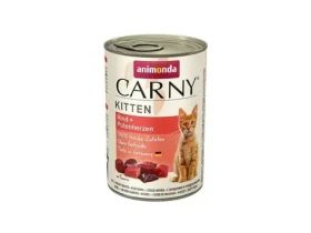 Animonda Carny Kitten konzerva pro kočky - hovězí+krůtí 400g (4017721837125)