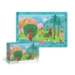 Dodo Puzzle s hledáním obrázků - Lesní kamarádi 80 dílků - TM Toys