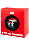 Ponožky SOXO - PAN MUCHOMOR (Pan Muchomůrka) černá 40-45