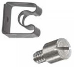 Italiana Ferramenta příchyt soklu pro šatní skříně :: příchyt