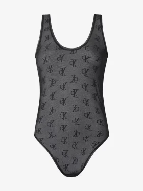 Dámské body Calvin Klein QF6795E LOGO MESH