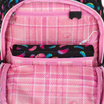 Bagmaster Školní batoh Beta 23 A Black/pink/blue