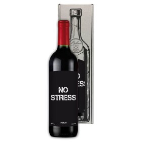 Mediabox Dárkové víno - No Stress - červené 750ml