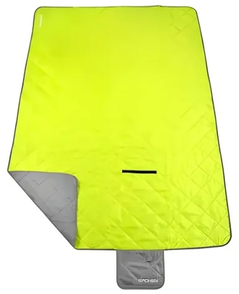 Spokey CANYON šedo-zelená / Pikniková deka / 200x140 cm (5902693284666)