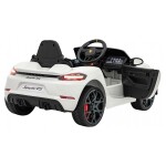 Mamido Elektrické autíčko Porsche Spyder RS 718 bílé
