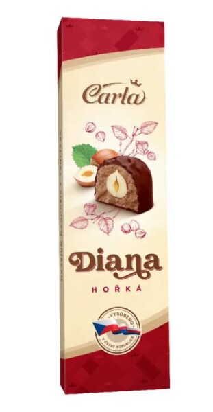 Carla Diana Premium pralinky v hořké čokoládě 44 g