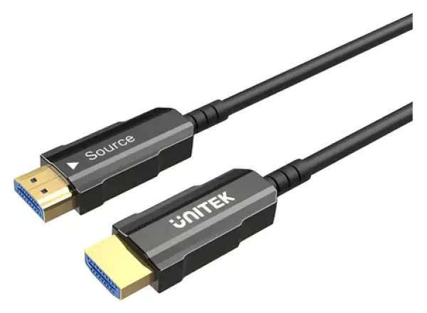 Unitek HDMI 2.0 AOC 40 m černá / Kabel optický / 4K 60Hz (C11072BK-40M)