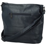 Módní dámská koženková crossbody kabelka Blandina new, tmavě modrá