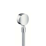 HANSGROHE - Kolínka Připojení hadice Fixfit S se zpětným ventilem a kulovým kloubem, chrom 27506000