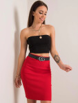 Dámská sukně RV SD 4271.29P Červená - Rue Paris L/XL