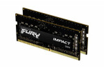 Kingston FURY Impact 16GB (2x 8GB) DDR4 3200MHz / CL20 / SO-DIMM / 1.2V / Non-ECC / Un-Registered (KF432S20IBK2/16)