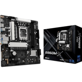 ASRock MB Sc LGA1851 B860M-X, Intel B860, 2xDDR5, 1xDP, 1xHDMI, mATX EDF_1883025