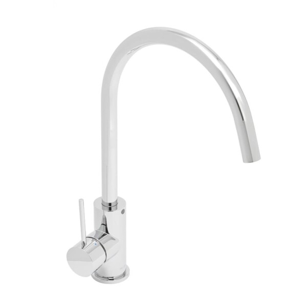 Dřezová baterie SAT Aurum s otočným ramínkem chrom SATBAUR280CR SATBAUR280CR
