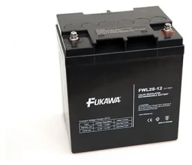 FUKAWA FWL28-12 / Olověný akumulátor / AGM / 12V / 28Ah / M5 / životnost 10 let (11511)
