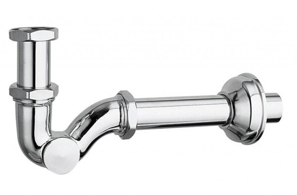 SAPHO - Bidetový sifon 5/4", odpad 32, chrom 9601